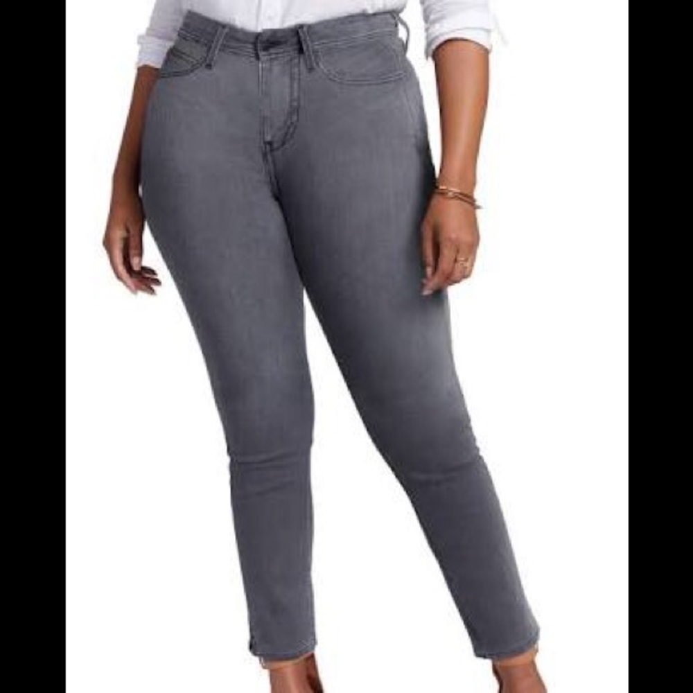 COPY - COPY - NYDJ Curves 360 Ankle Cropped skinny jeans